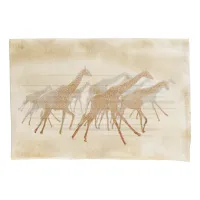 Running Giraffes ID141 Pillowcase