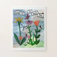 Find Joy in the Day | Art Card Jigsaw Puzzle