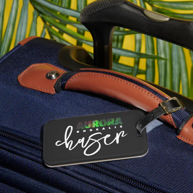 Aurora Borealis (Northern Lights) Chaser Luggage Tag