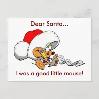 Dear Santa Postcard