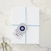 Good Luck Safe Trip Moving Abroad Lucky Evil Eye Gift Tags