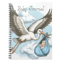 Baby Journal Spiral Photo Notebook