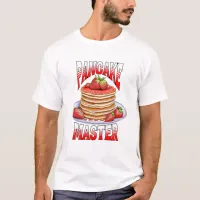 Cute Strawberry Pancakes Foodie T-Shirt