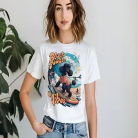 Wave Rider: A Black Poodles Surfing Adventure T-Shirt