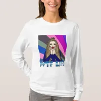 WTF Life | Pop Art Style Lady Freaking Out  T-Shirt