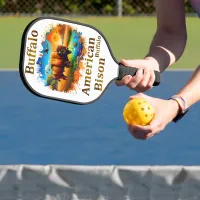 American Buffalo Bison Pickleball Paddle