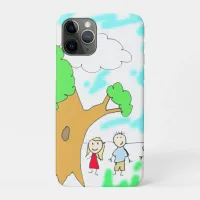 Add your Children's Artwork to this  iPhone 11 Pro Case