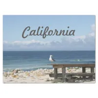 Seagull by the Sea in California Tissue Paper