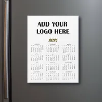 2025 Mini Calendars | Personalized Business Logo