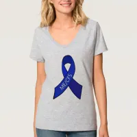 ME/CFS Chronic Fatigue Syndrome Awareness Ribbon T-Shirt