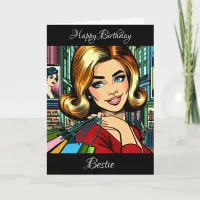 Happy Birthday Bestie Card