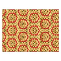 Mosaic Colorful Honeycomb Geometric Pattern Tissue Paper