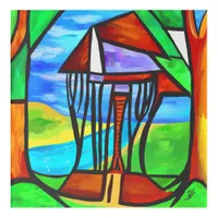 Abstract - Cabin in the forest Acrylic Print