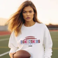 HOCO Homecoming Vibes Reunion Football Game Day Sweatshirt