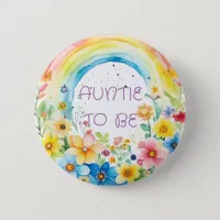 Aunt to be | Baby Shower Button