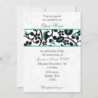 aqua Elegant Corporate party Invitation