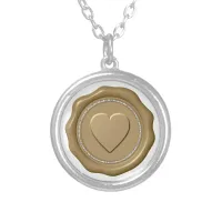 *~* Love  Heart Diamond Valentine Gift Stickers Silver Plated Necklace