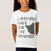 Curiosity and the Cat T-Shirt