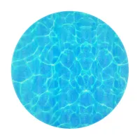 Aqua Water Pattern With Reflection Waves Cutting Board