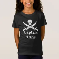 Personalized Pirate Captain T-Shirt