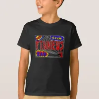 Boy's Name Finneus Spider Web Super Powers  T-Shirt