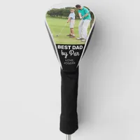 Best Dad By Par Custom Photo Father's Day Golf Golf Head Cover