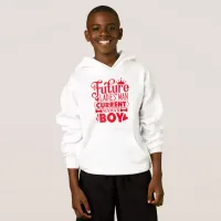 Funny Valentine Typography Hoodie