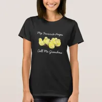 My Favorite Peeps Call Me Nana Grandma Shirt