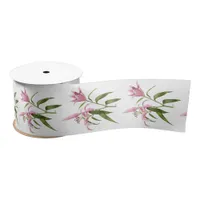 Oriental Lily - Stargazer Satin Ribbon