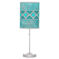 Southwest Turquoise Table Lamp