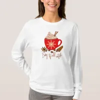 *~* Red cup BABY ITS COLD OUTSIDE Christmas T-Shirt