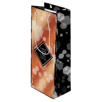 Elegant 32nd Bronze Wedding Anniversary Wine Gift Bag