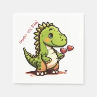 Birthday Dinosaur Napkins