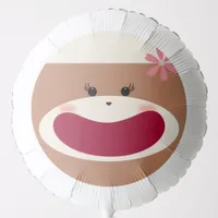 Sock Monkey Smile(Girl)  Balloon