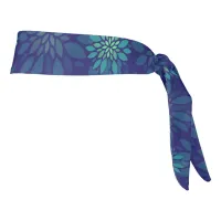 Floral Pattern Tie Headband