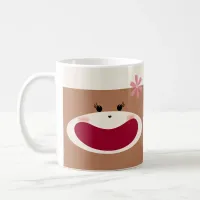 Sock Monkey Smile(Girl) Coffee Mug