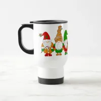 Cute Festive Christmas Gnomes     Travel Mug