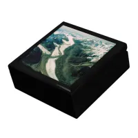 Alaska Mountain Range-Aerial View Gift Box