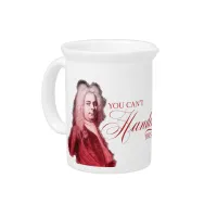 You Can't Handel This Classical Composer Pun Drink Pitcher