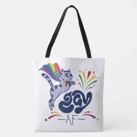 Super Cat Gay AF Tote Bag