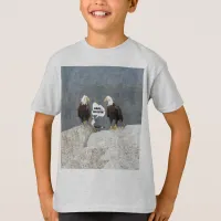 Funny Eagles and Seagull T-Shirt