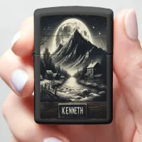 Moonlight Over Kenneth Creek Zippo Lighter