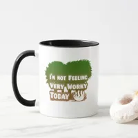 Not Feeling Very Worky Today Funny Sloth Office   Mug