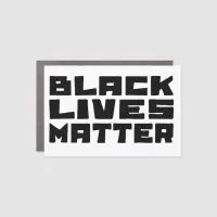 Black Lives Matter Car Magnet