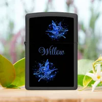 Personalized Lunar Moth  Zippo Lighter