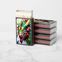 Fire breathing dragon Green And Red Matchboxes