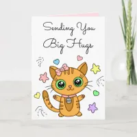 Sending Big Hugs Just Because Card