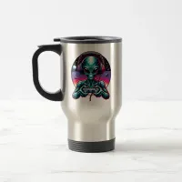 Gaming Alien Extraterrestrial Being Travel Mug