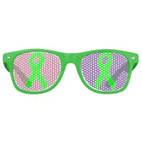 Pretty Lyme Disease Awareness Glasses