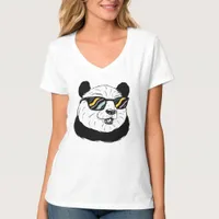 Panda Bear in Sunglasses T-Shirt